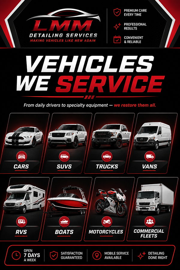 LMM Detailing Services in Winterville, GA