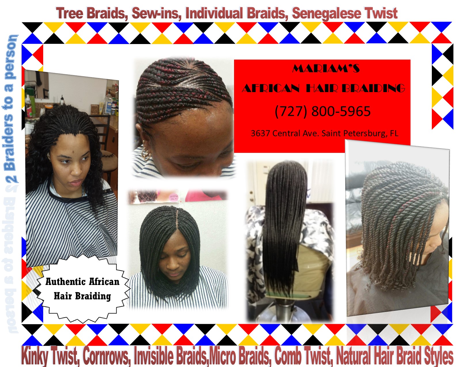 BARDA ENTERPRISES INTERNATIONAL DBA BARDA HAIR BRAIDING COLLEGE & MUSEUM in St. Petersburg, FL (2)