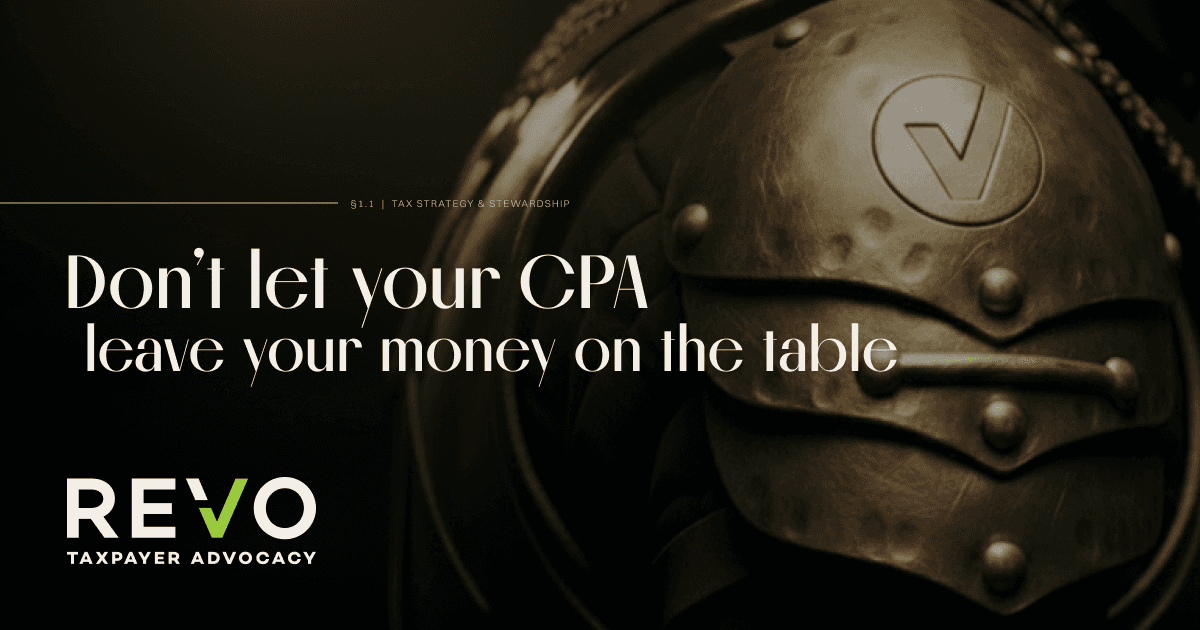 Revo Taxpayer Advocacy in Roanoke, TX