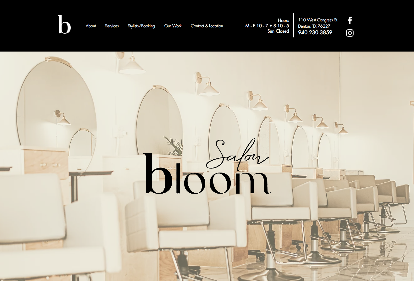 Salon Bloom in Denton, TX