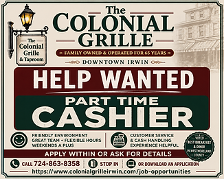 Colonial Grille Restaurant and Taproom in Irwin, PA