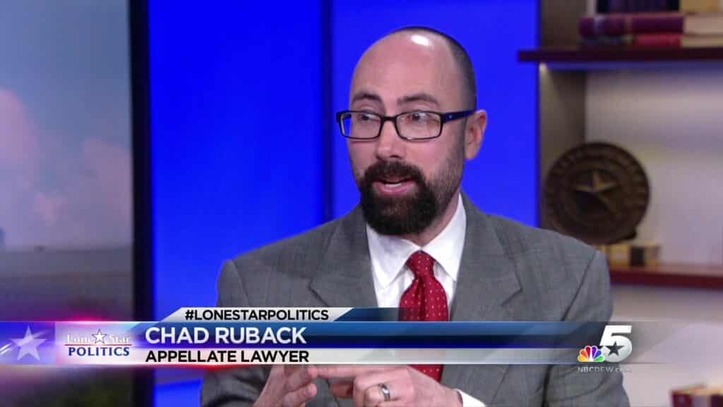 Chad Ruback, Appellate Lawyer in Dallas, TX (5)
