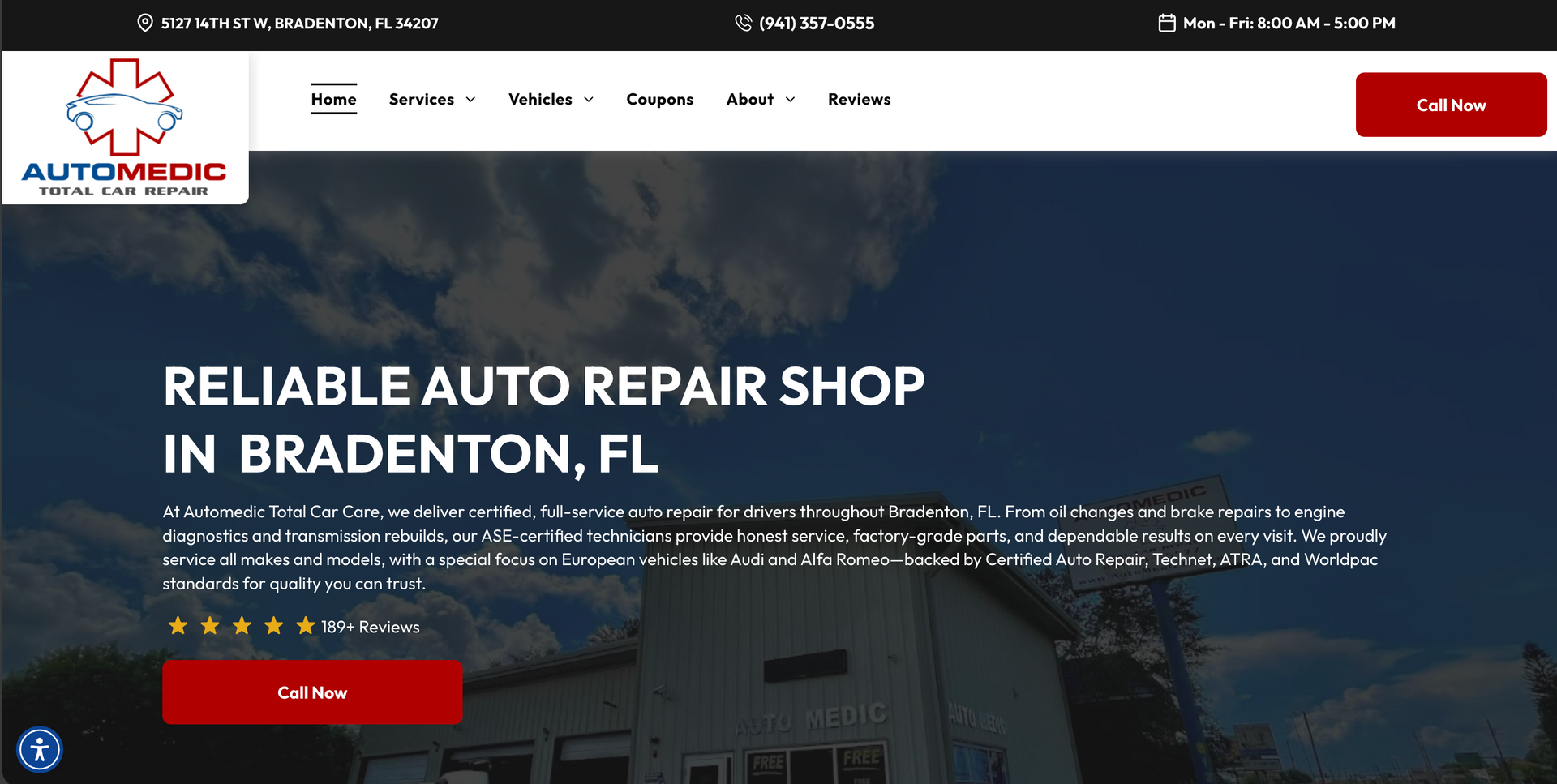 AutoMedic Total Car Repair in Bradenton, FL