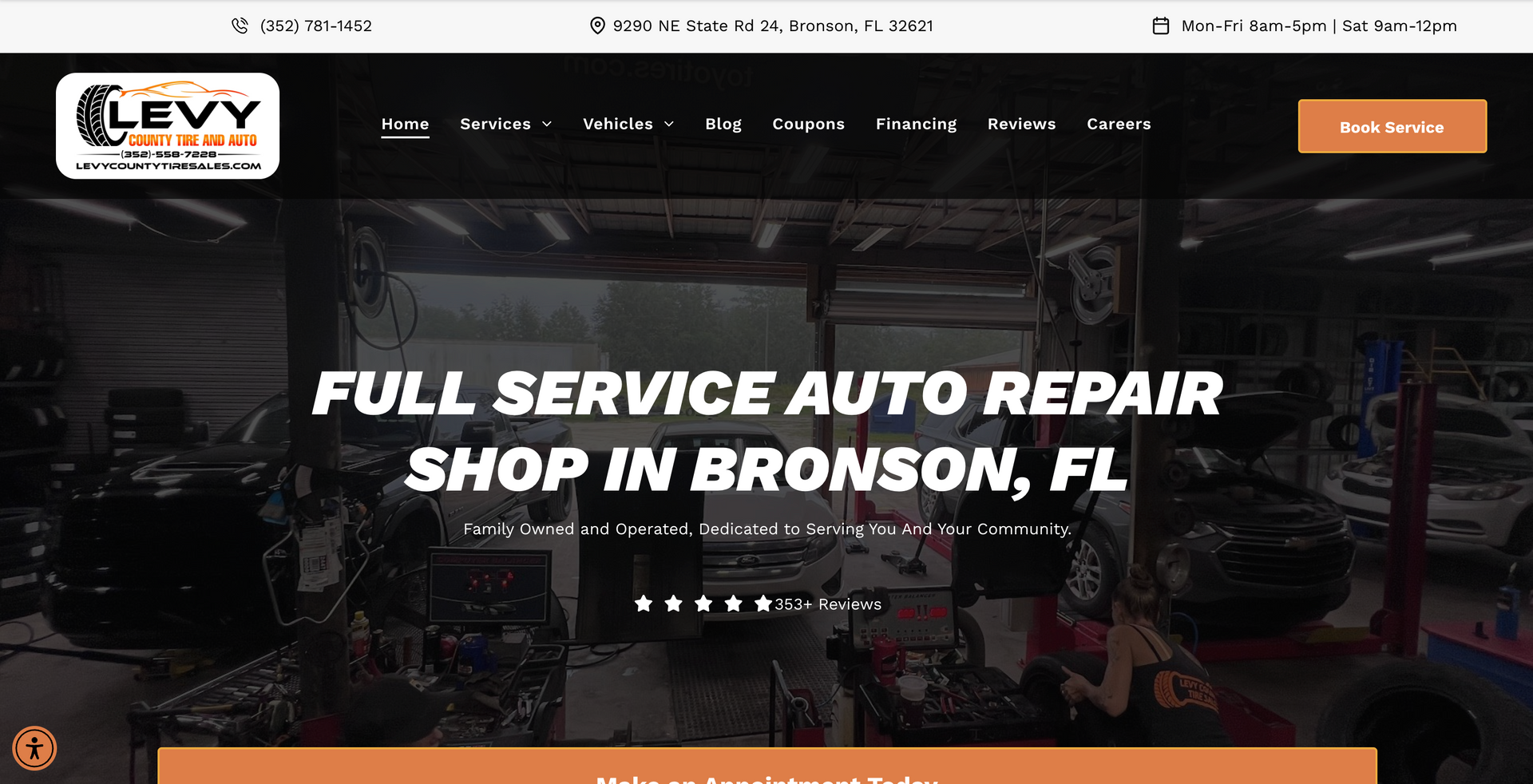 Levy County Tire and Auto in Bronson, FL