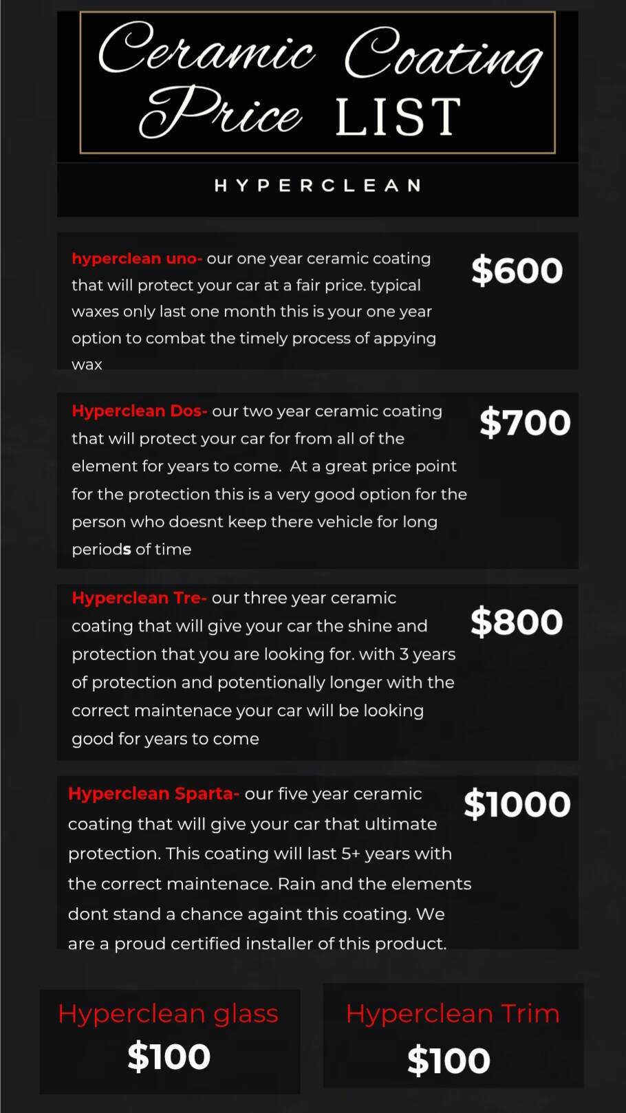 Auto detail specialists in Neenah, WI