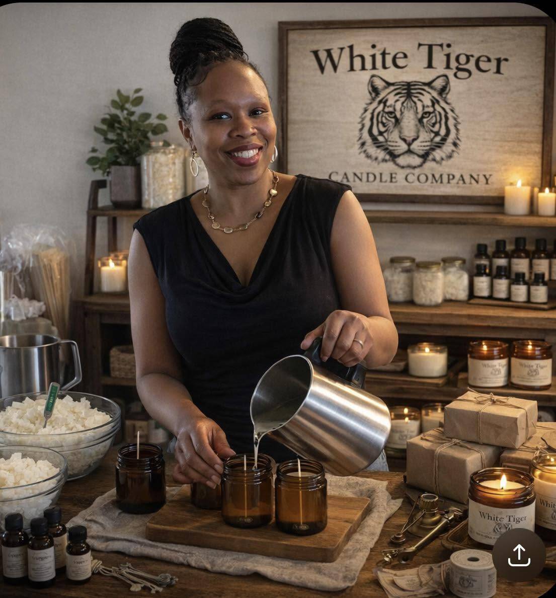 White Tiger Candle Company & Soapery in Cumnock, NC
