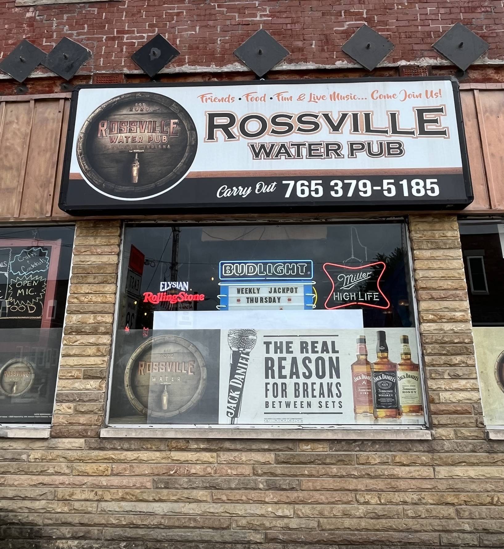Rossville Water Pub in Rossville, IN