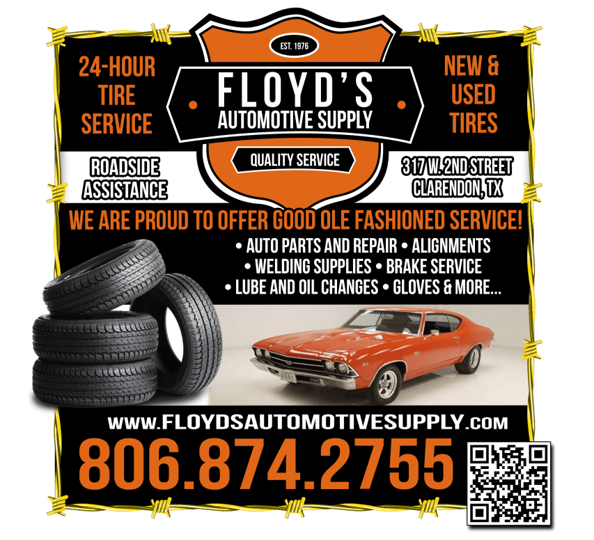 Floyd's Automotive Supply in Clarendon, TX