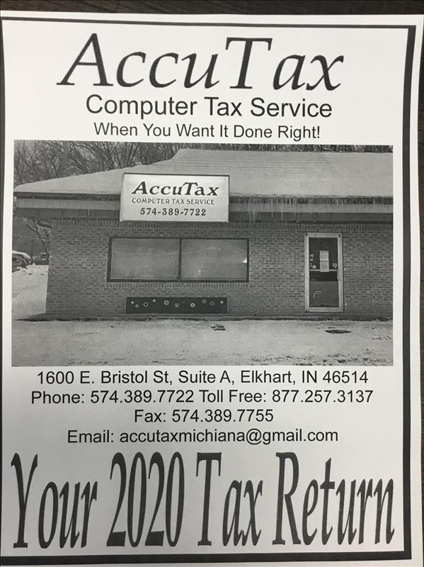 AccuTax Computer Tax Service in Elkhart, IN