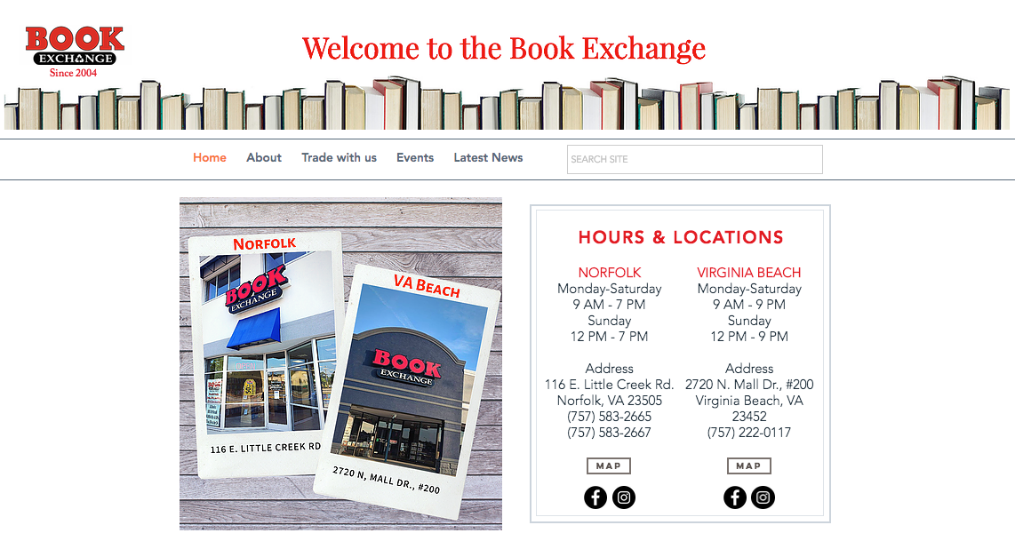 Book Exchange - Red Mill in Virginia Beach, VA