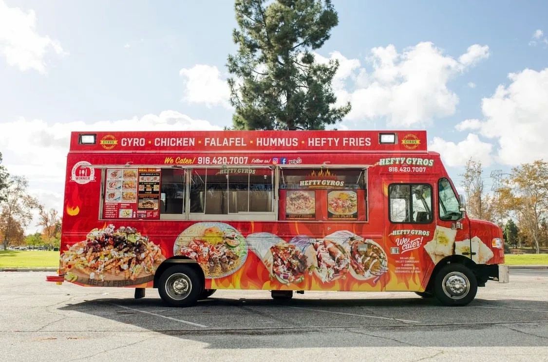 Hefty Gyros Food Truck in Sacramento, CA