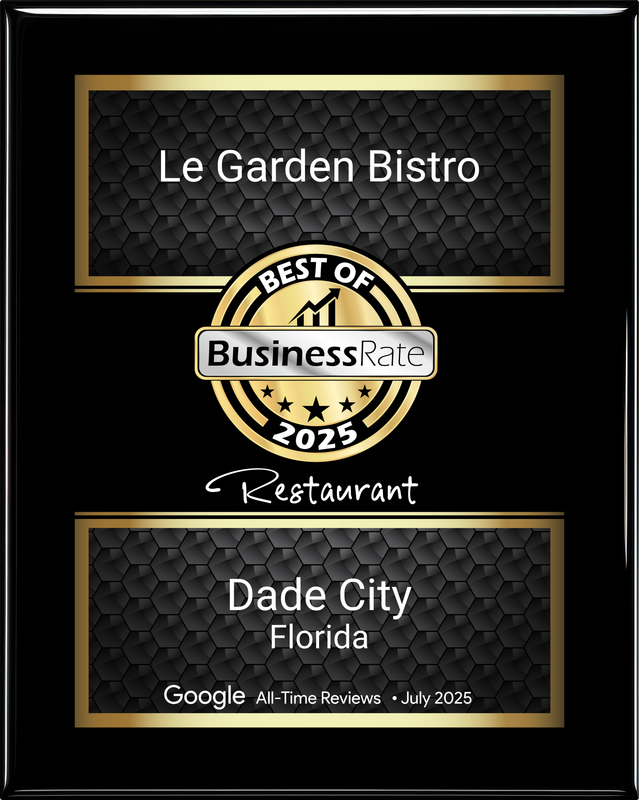 Le Garden Bistro in Dade City, FL
