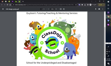Quyloon's Tutoring/Teaching & Mentoring Services | Your/Tu $/hr. Seven Continental School ¡Habla Español! WhatsApp us today. in Roselle, NJ (5)