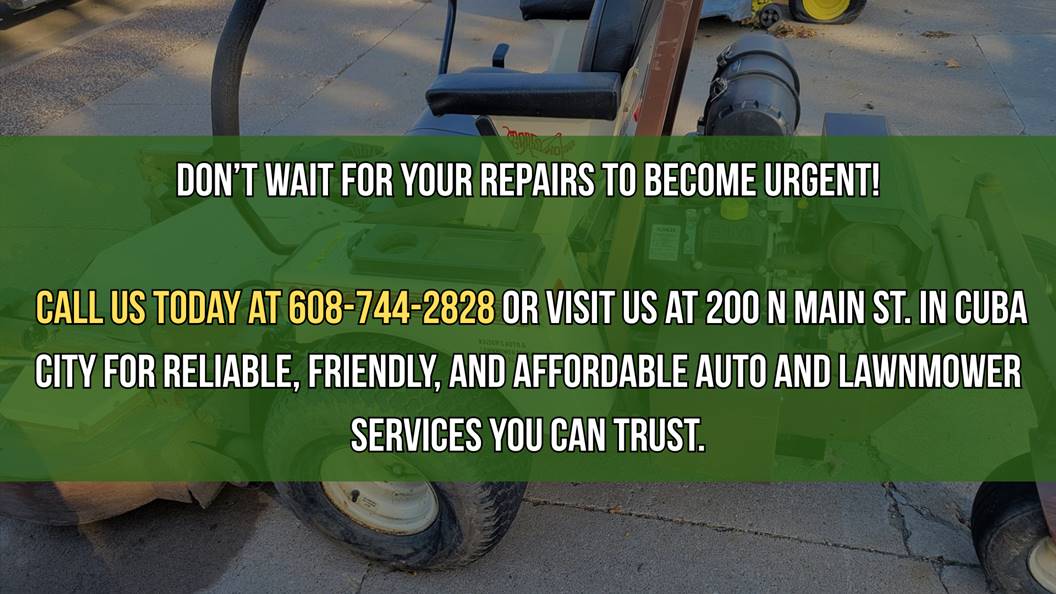 Kaiser's Auto & Lawnmower Repair, LLC in Cuba City, WI