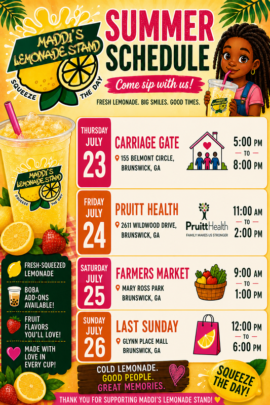 Maddi's Lemonade Stand in Brunswick, GA (2)