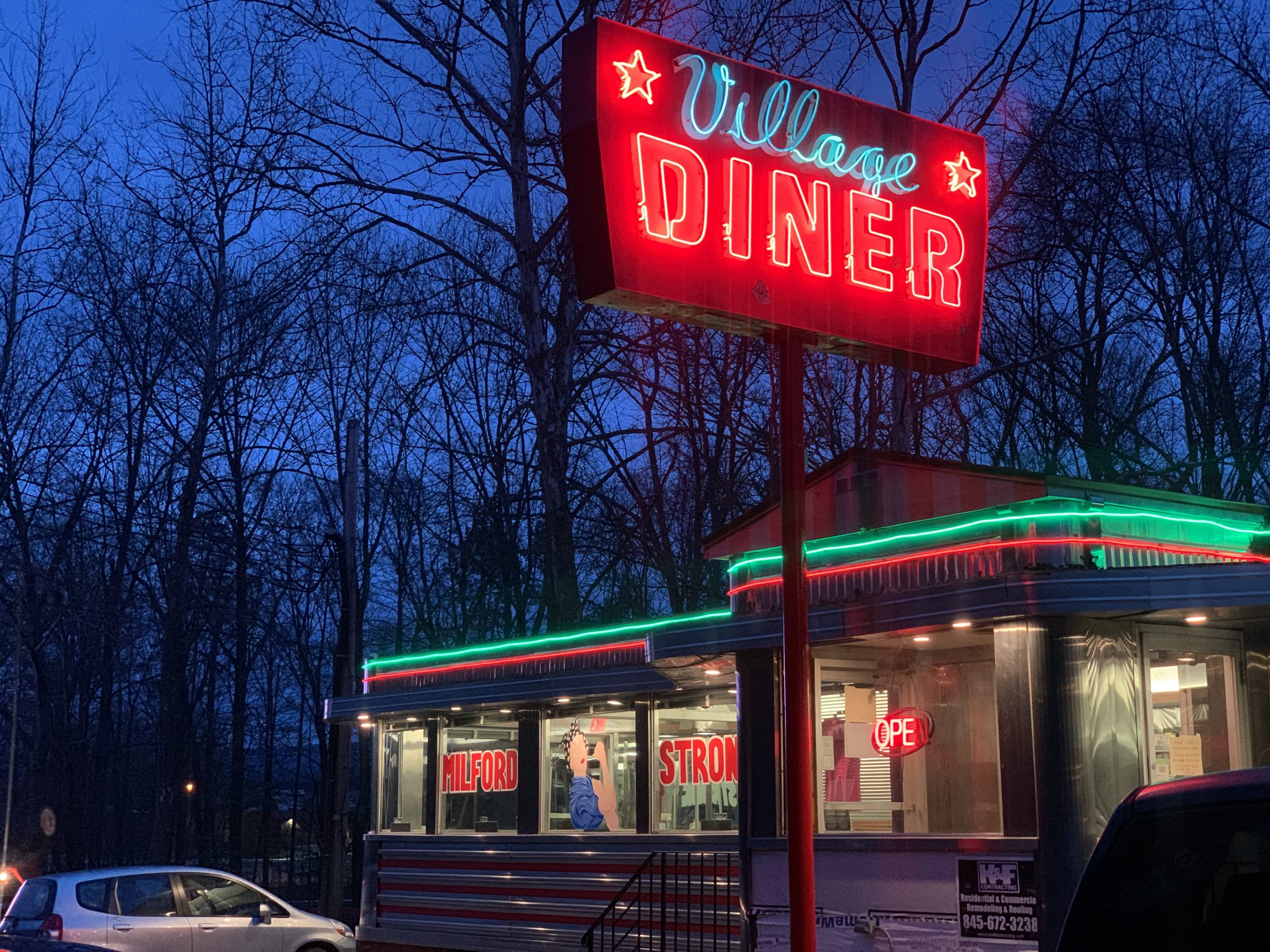 Village Diner in Milford, PA