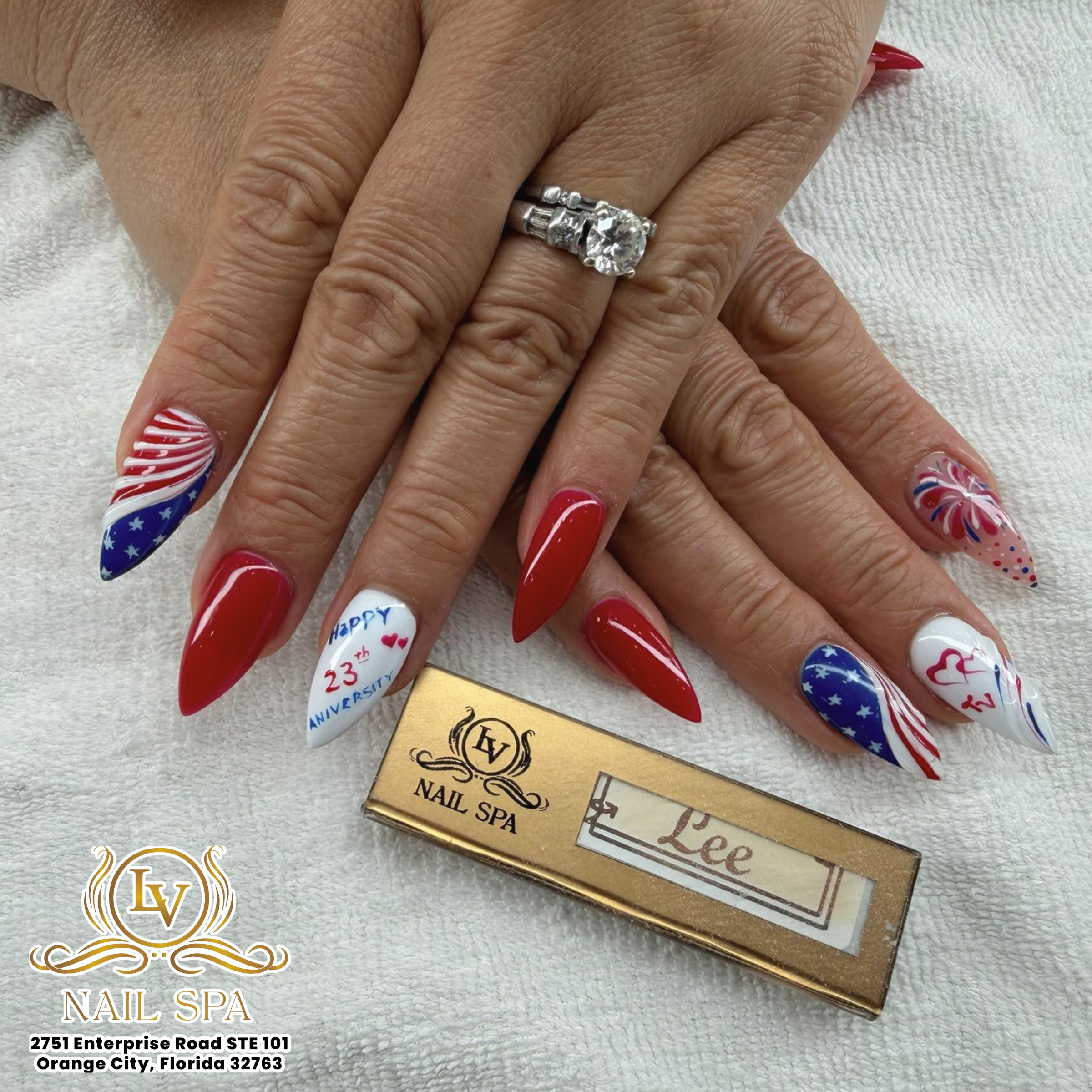 LV Nail and Spa in Orange City, FL
