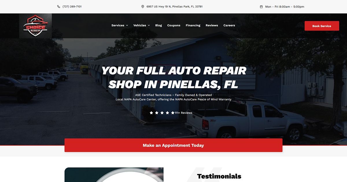 Choice Automotive Repair in Pinellas Park, FL (3)