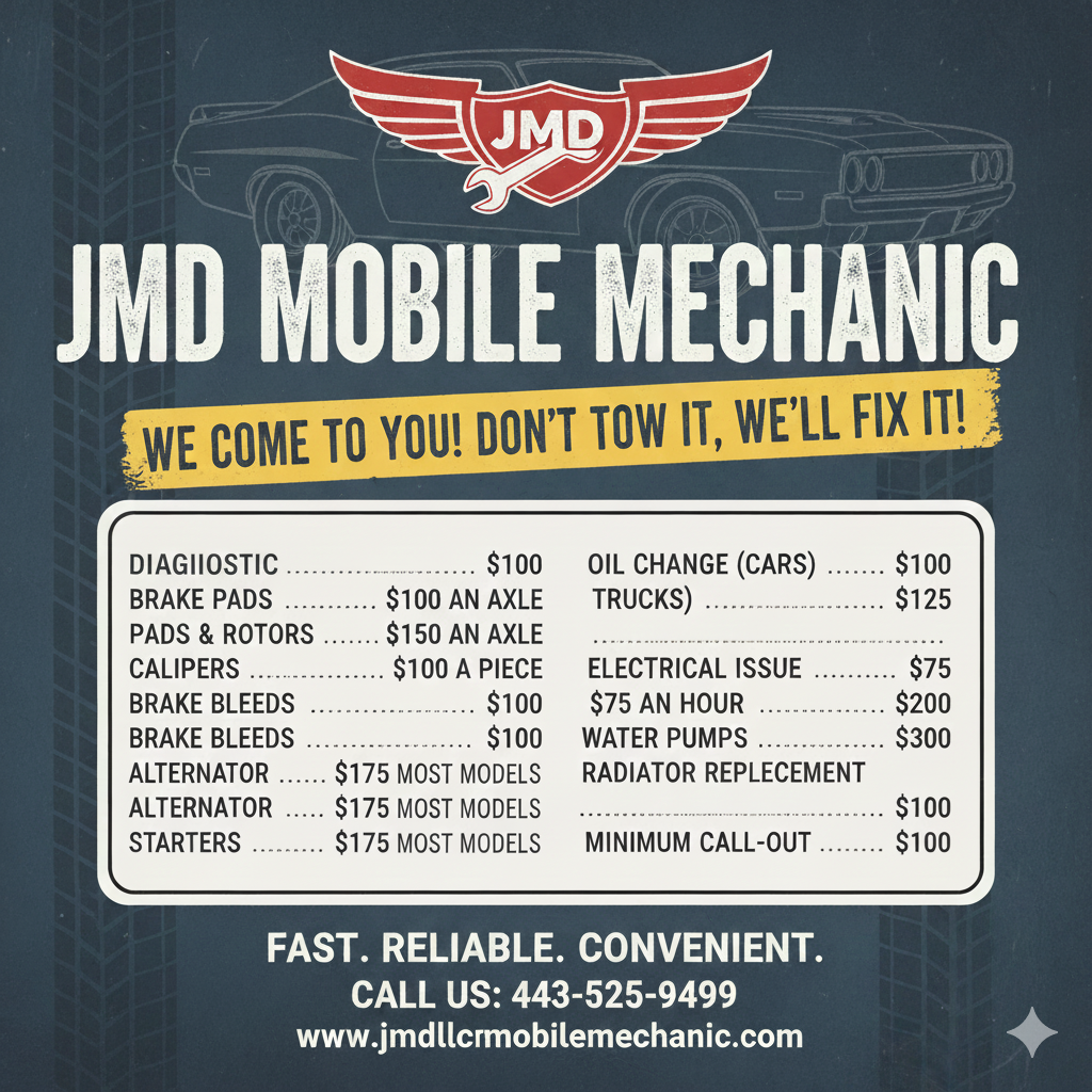 JMD Mobile Mechanic in Gwynn Oak, MD (2)