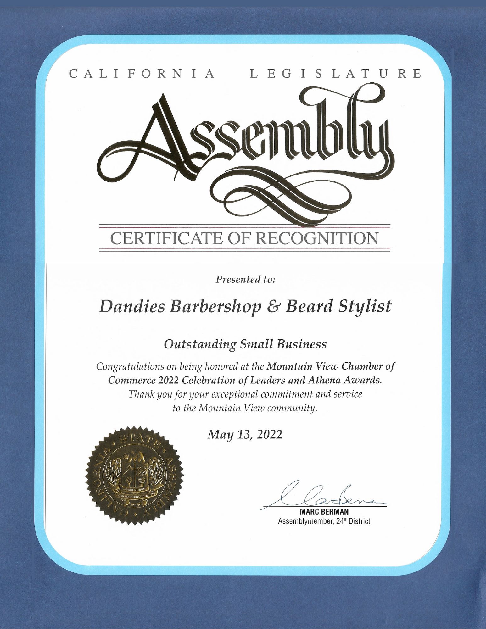Dandies Barbershop & Beard Stylist Campbell Downtown (Appointments Only) in Campbell, CA (5)