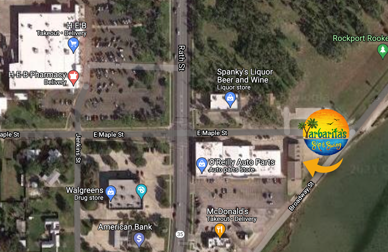 Yarbaritas Sip & Swing in Rockport, TX
