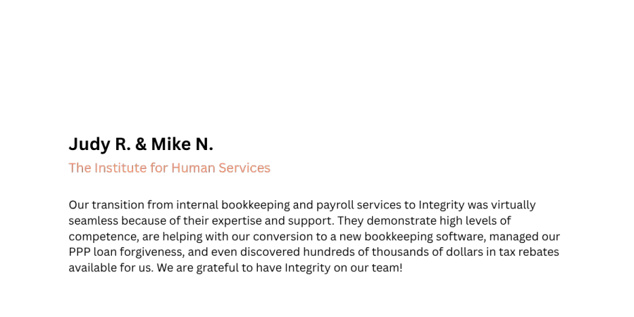 Integrity Bookkeeping, LLC in Stryker, OH (3)