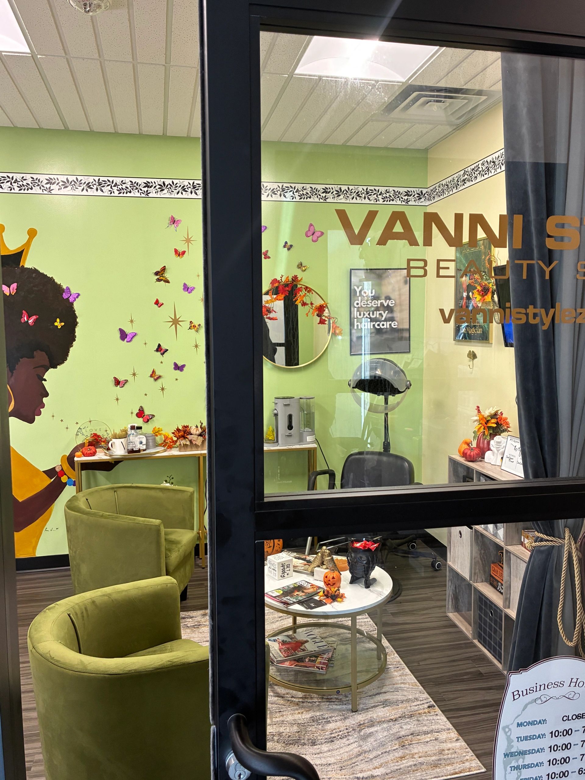 Vanni Stylez’ Beauty Suite in Charlottesville, VA