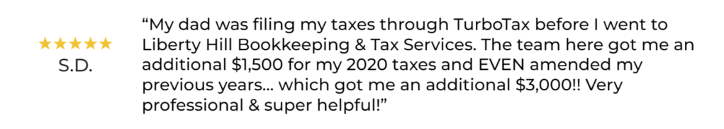 Liberty Hill Bookkeeping & Tax Services in Liberty Hill, TX