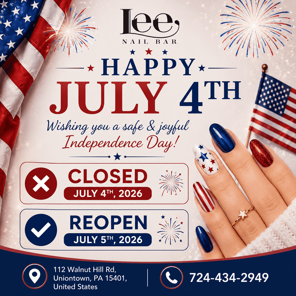 LEE NAIL BAR in Uniontown, PA (4)