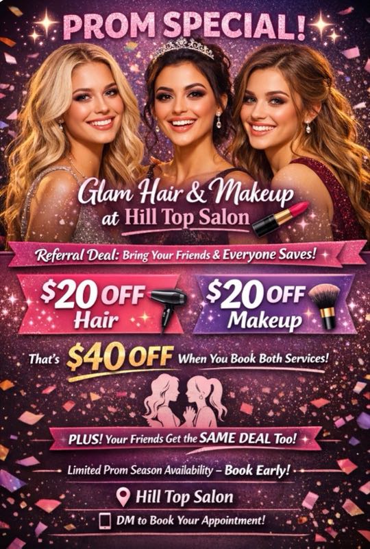Hill Top Salon & Barber Hesperia in Hesperia, CA
