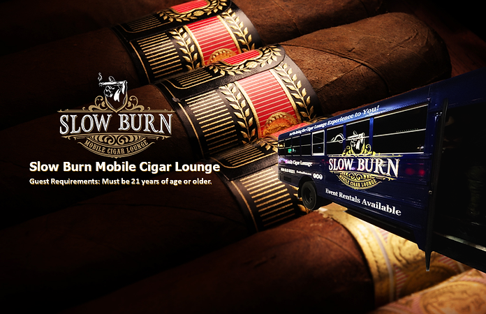 Slow Burn Mobile Cigar Lounge in Waco, TX