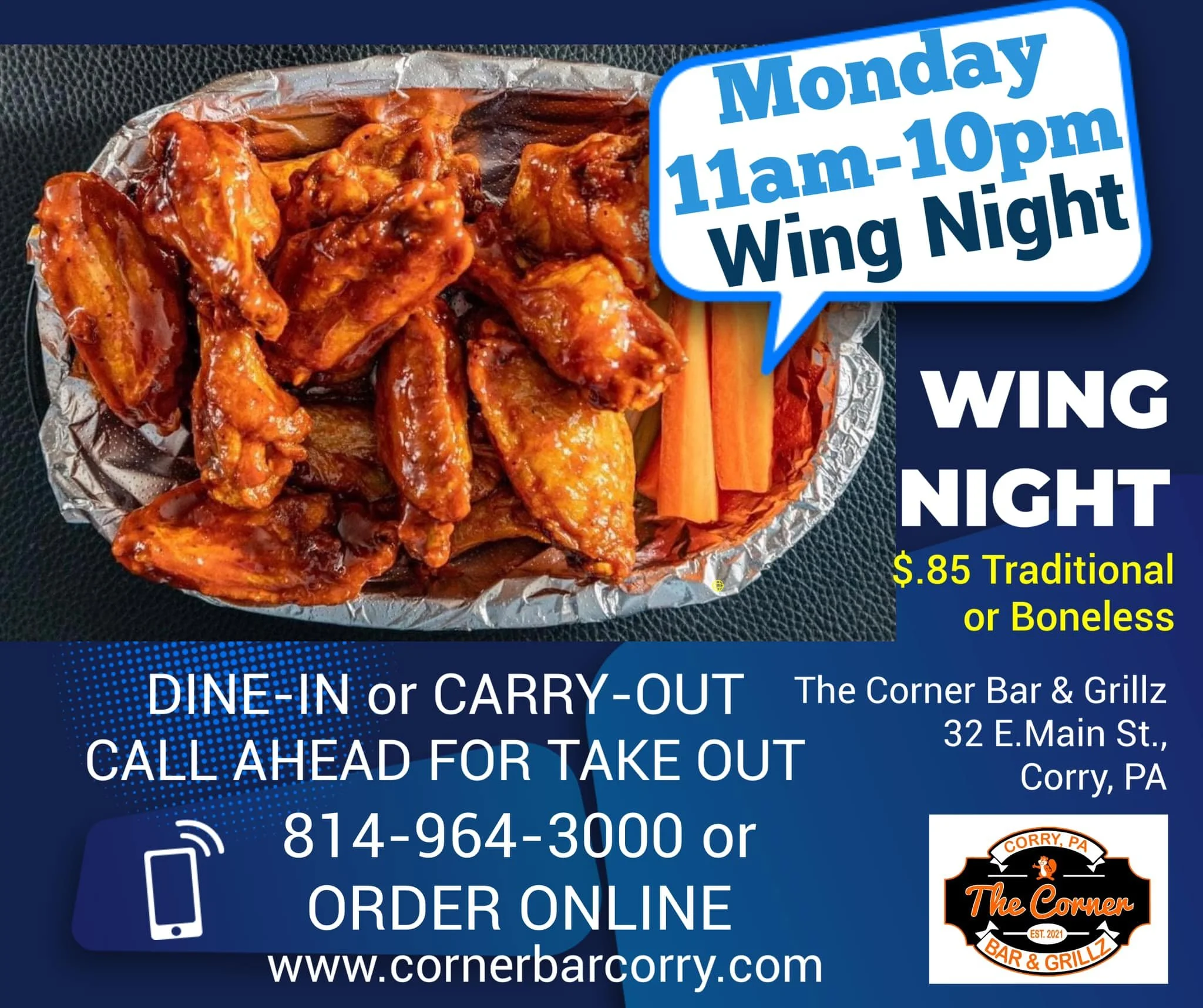 The Corner Bar and Grillz in Corry, PA (2)