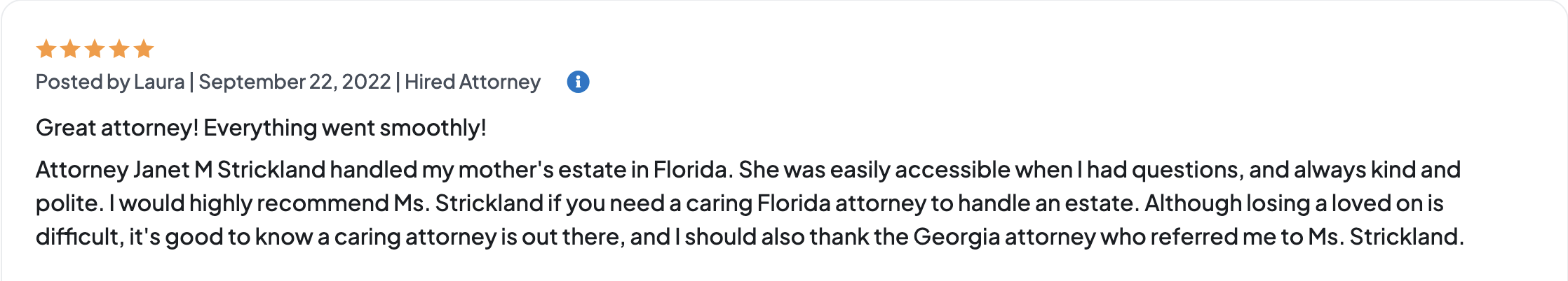 Law Office of Strickland & Torres, P.A. in Sanibel, FL (6)