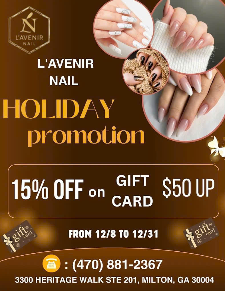 L'AVENIR NAIL in Milton, GA (2)