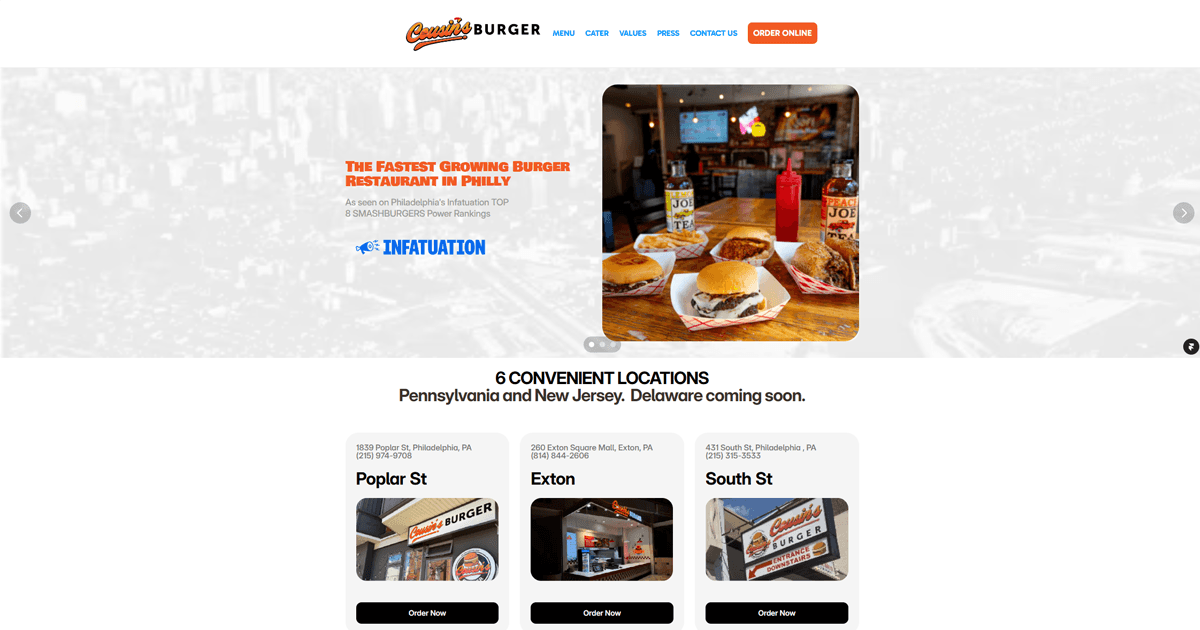 Cousin's Smokehouse and Burger in Collegeville, PA