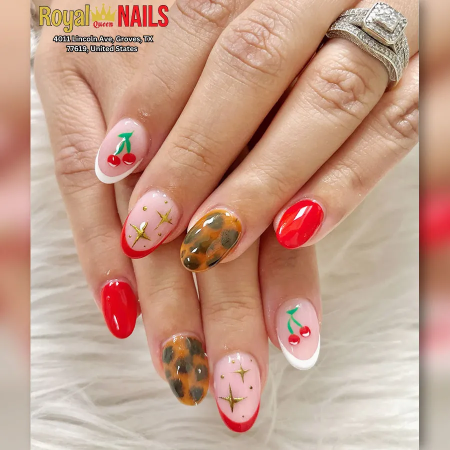 Royal Queen nail in Groves, TX (4)