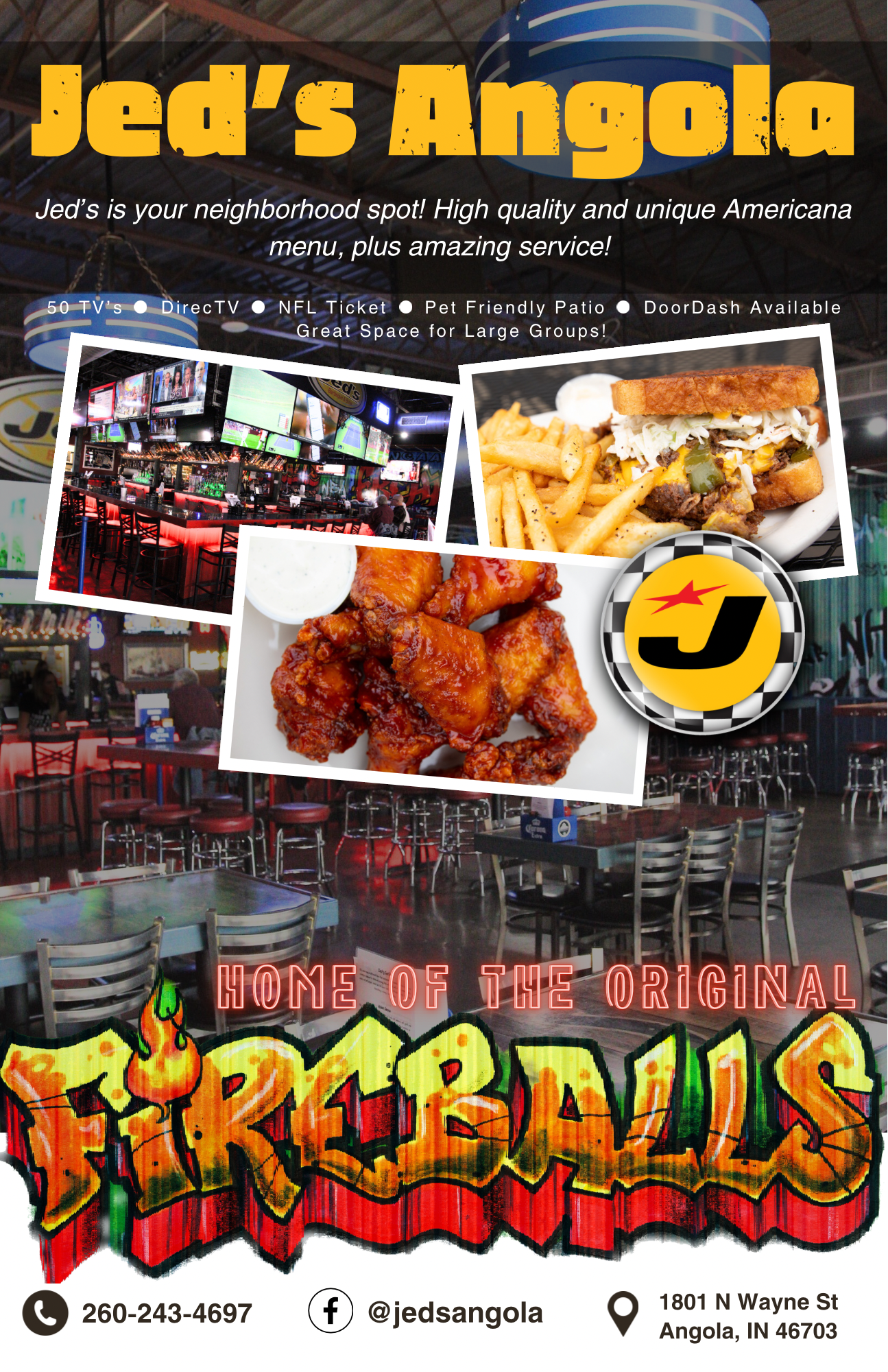 Jed’s BBQ & Brew of Angola in Angola, IN