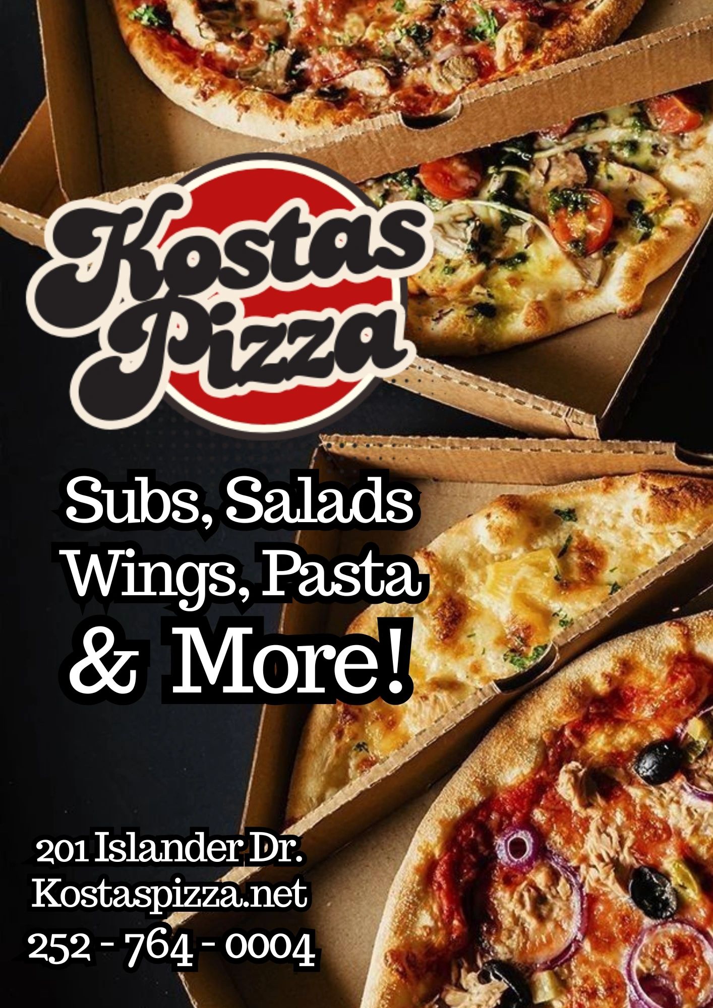 Kostas Pizza in Emerald Isle, NC