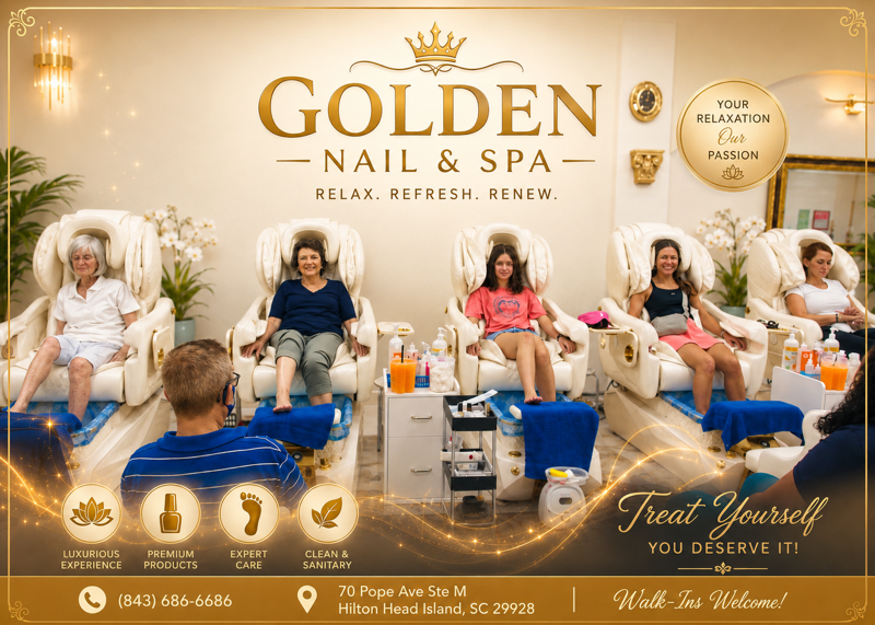 Golden Nails & Spa in Hilton Head Island, SC
