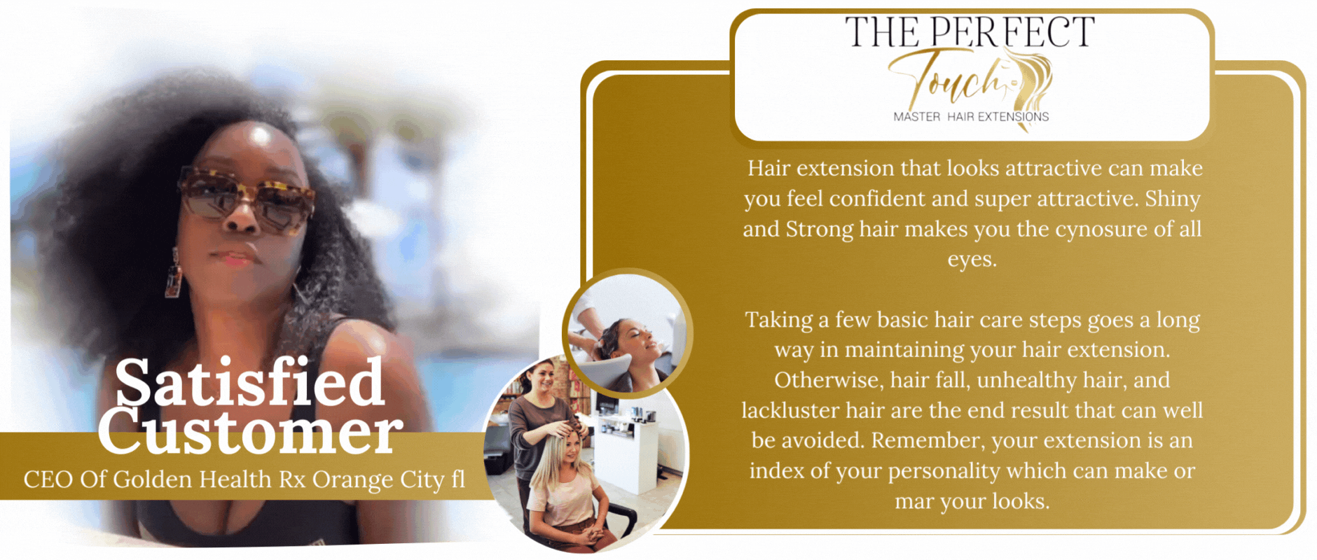 The Perfect Touch (Master Hair Extensions ) FULL SERVICE SALON in Orange City, FL (2)