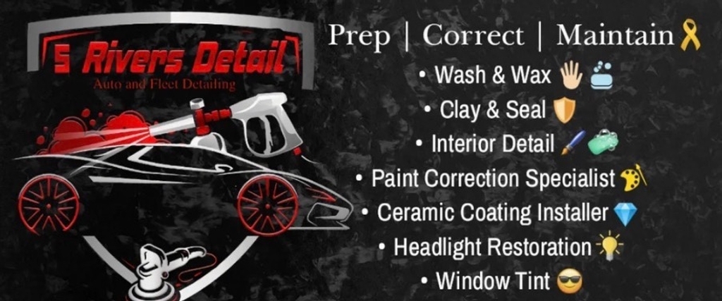 5 Rivers Detail LLC - Ceramic Coating- Detailing (Paint Protection)- Window Tint in Yuba City, CA