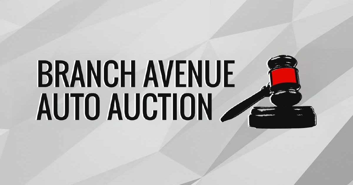 Branch Avenue Auto Auction in Clinton, MD