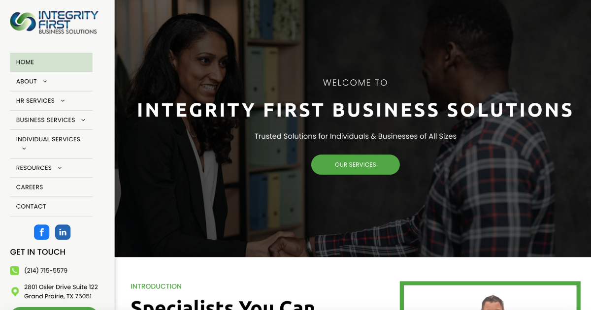 Integrity First Business Solutions in Grand Prairie, TX