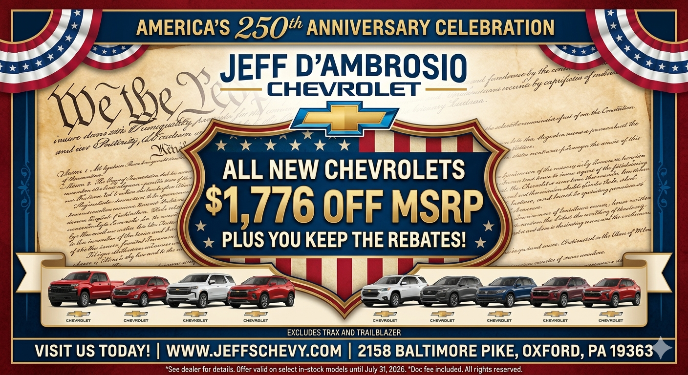 Jeff D'Ambrosio Chevrolet in Oxford, PA
