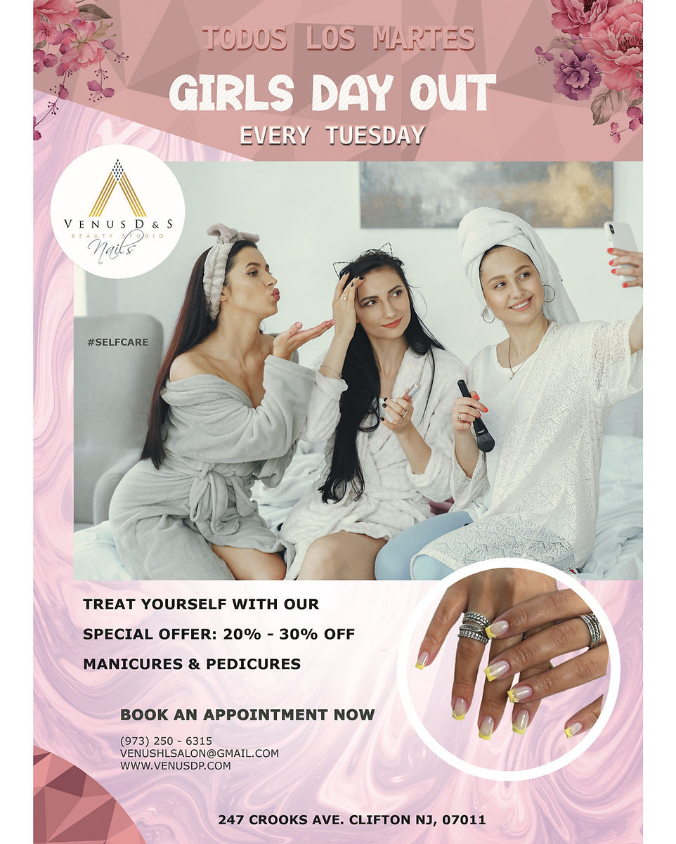 VENUS D&S BEAUTY SALON NAIL STUDIO in Clifton, NJ (3)
