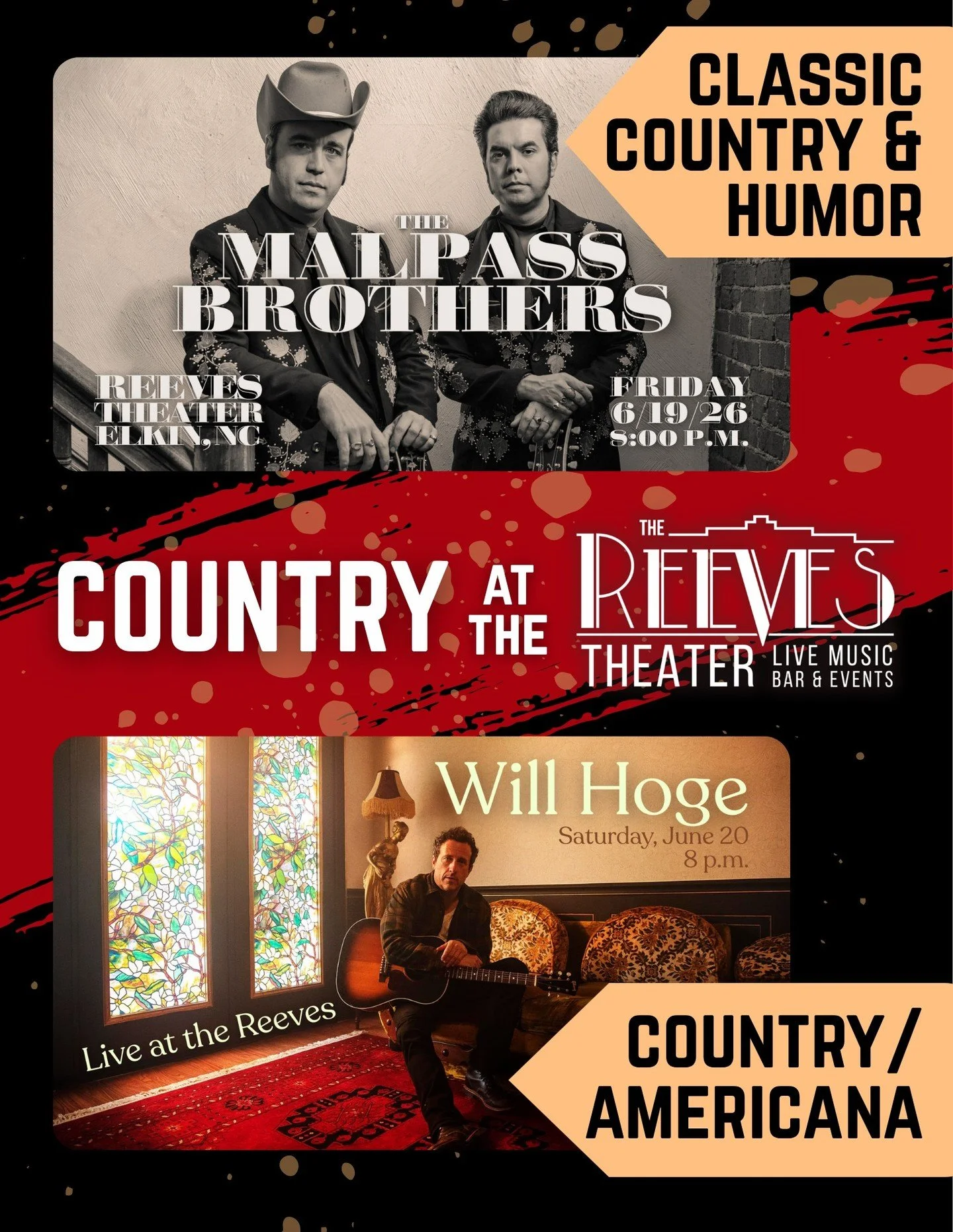 The Reeves Theater in Elkin, NC
