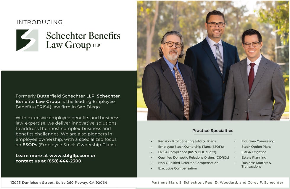 Schechter Benefits Law Group in Poway, CA