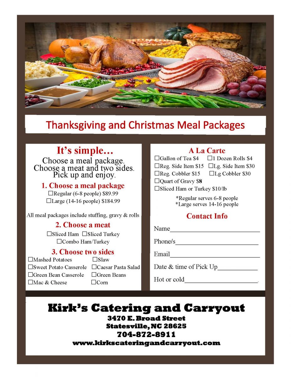Kirk's Catering & Carryout in Statesville, NC (4)