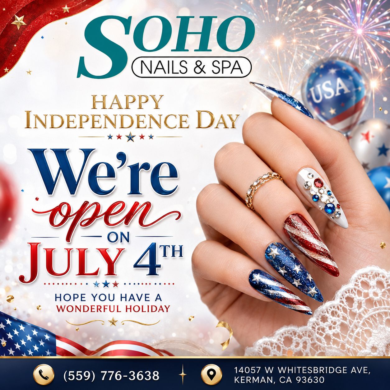 Soho Nails & Spa in Kerman, CA (3)