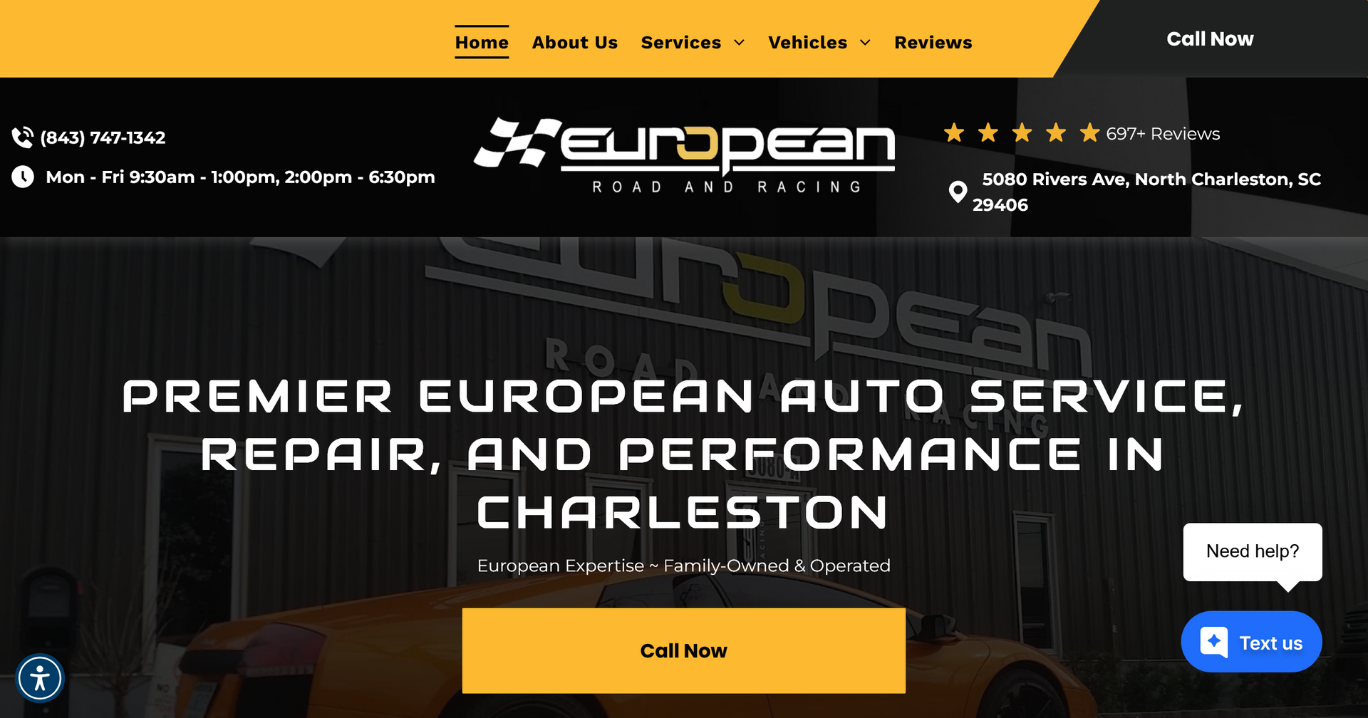 European Road & Racing | Charleston Luxury Car Service in North Charleston, SC